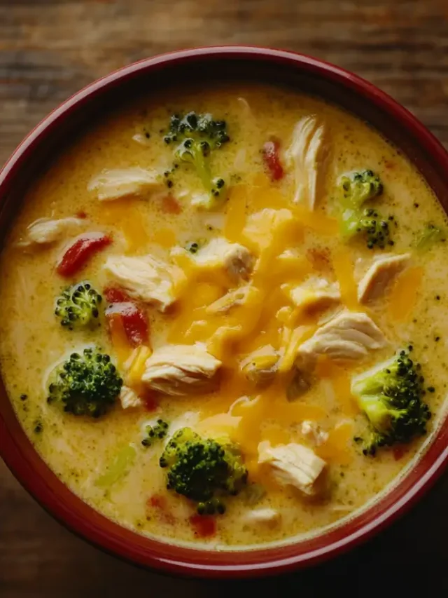 Chicken Broccoli Cheese Soup – Creamy Comfort In A Bowl