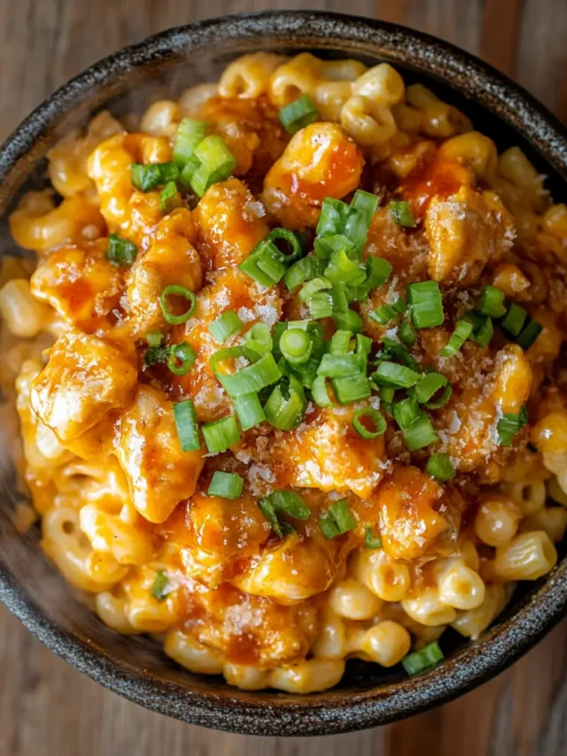 Honey Buffalo Chicken And Mac And Cheese – Featured Dish